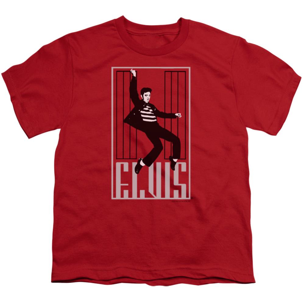 Elvis Presley One Jailhouse Youth 18/1 100% Cotton Short-Sleeve T-Shirt