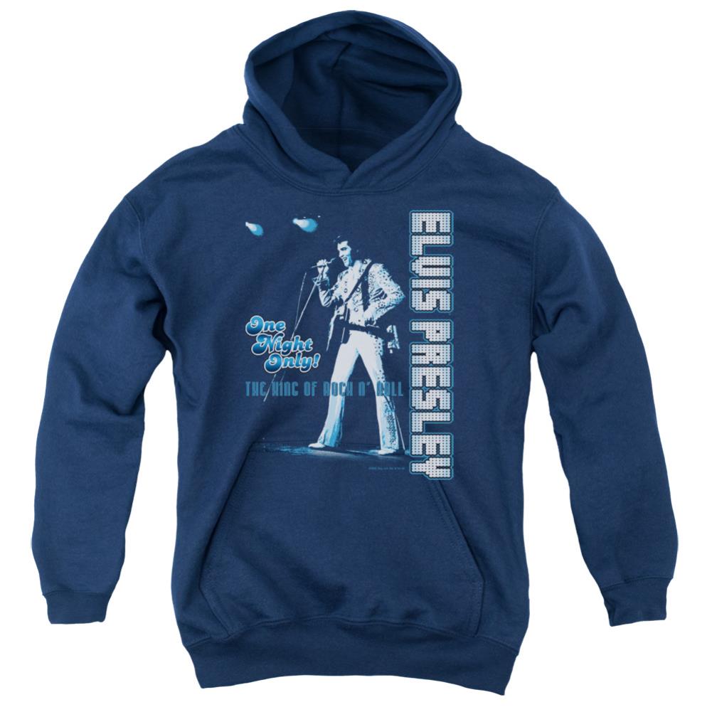 Elvis Presley One Night Only Youth Cotton Poly Pull-Over Hoodie