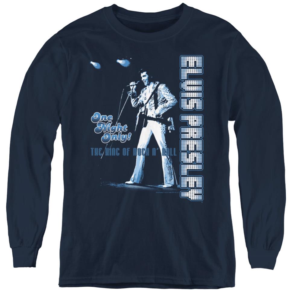 Elvis Presley One Night Only Youth Long-Sleeve T-Shirt