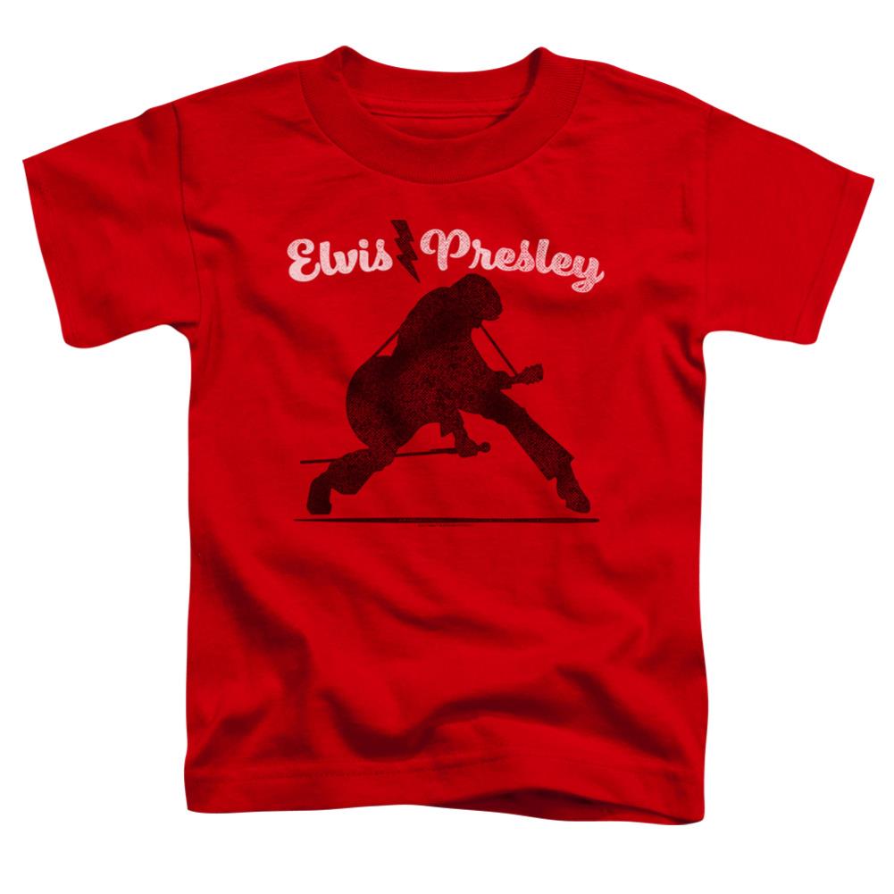 Elvis Presley Overprint Toddler 18/1 Cotton Short-Sleeve T-Shirt