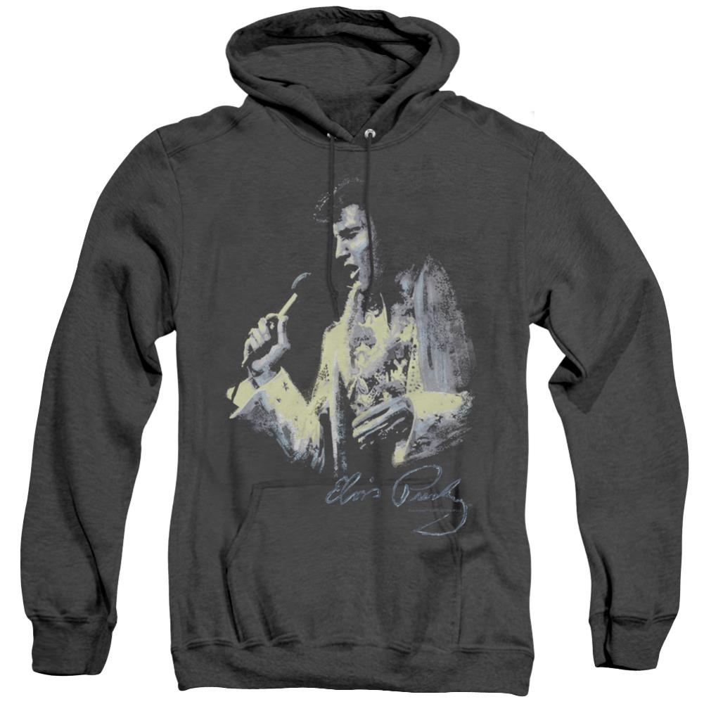 Elvis Presley Painted King Men's Pull-Over Hoodie