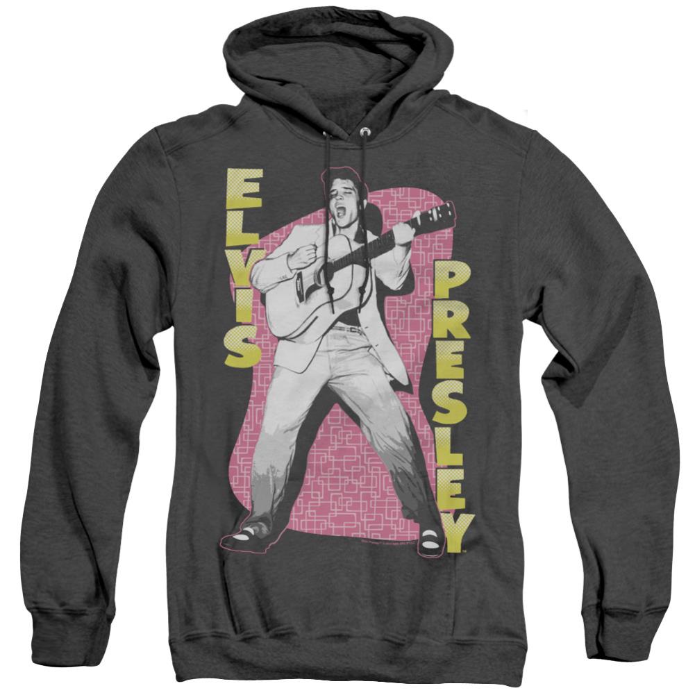 Elvis Presley Pink Rock Men's Pull-Over Hoodie