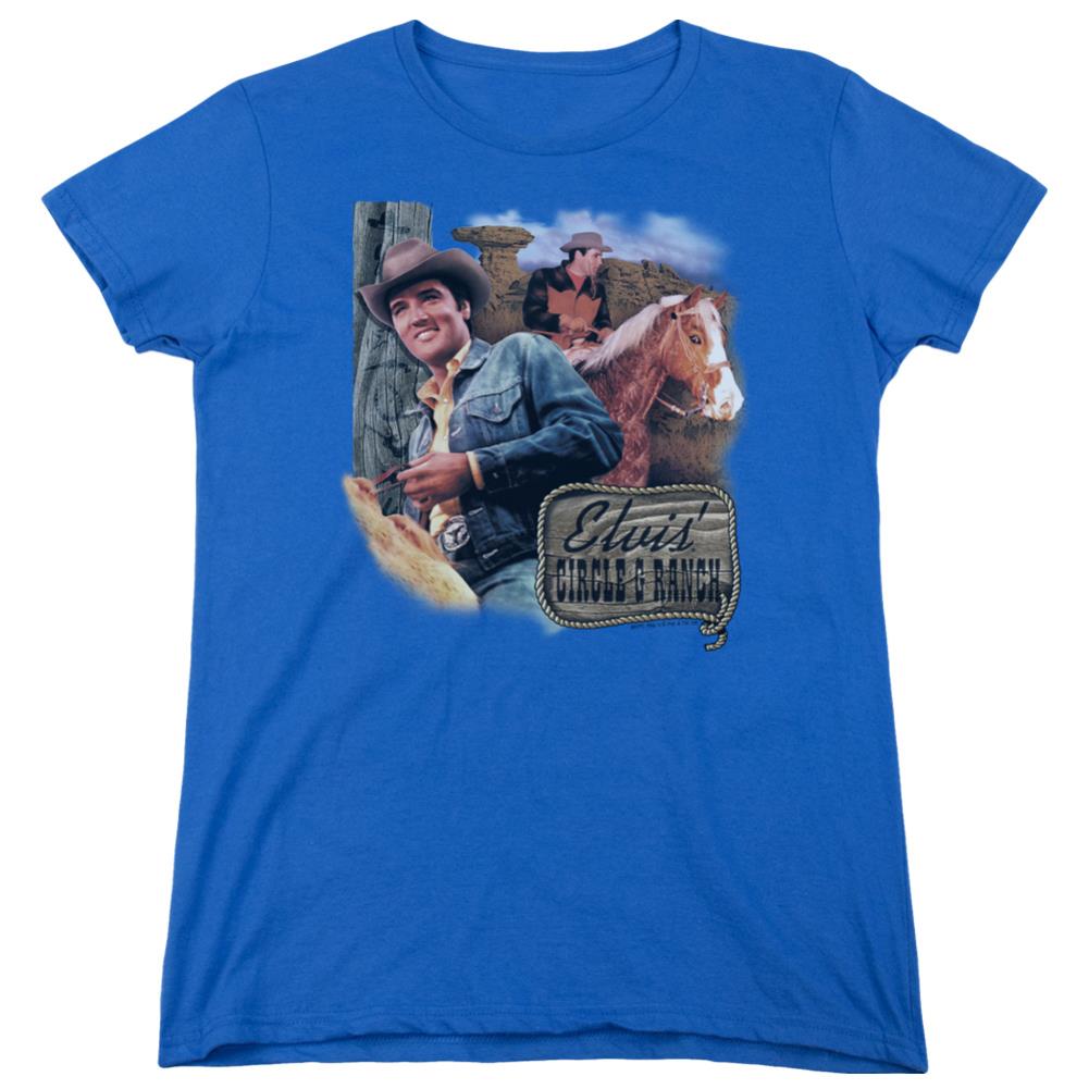 Elvis Presley Ranch Women's 18/1 Cotton Short-Sleeve T-Shirt