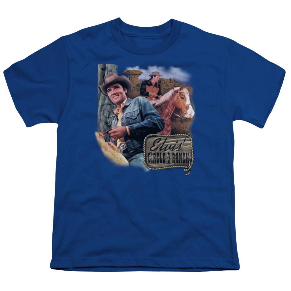 Elvis Presley Ranch Youth 18/1 100% Cotton Short-Sleeve T-Shirt
