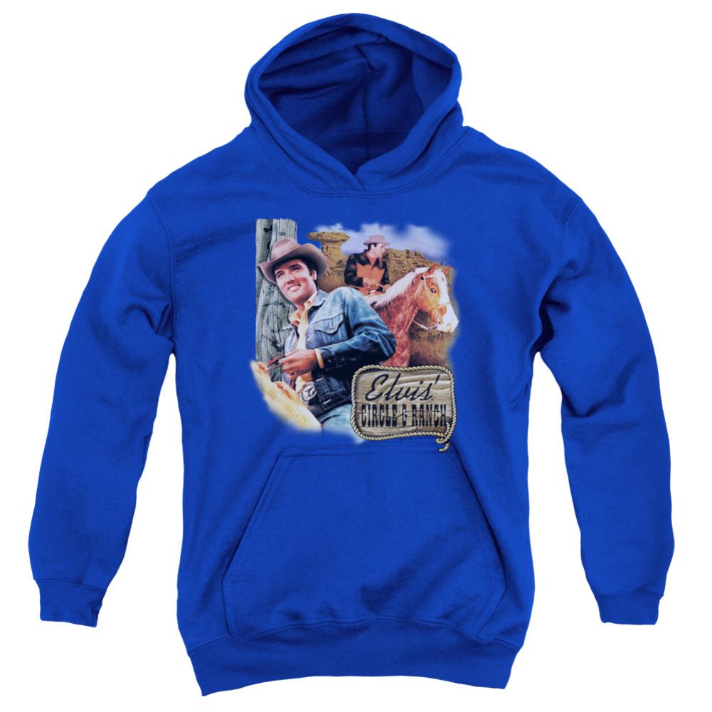 Elvis Presley Ranch Youth Cotton Poly Pull-Over Hoodie