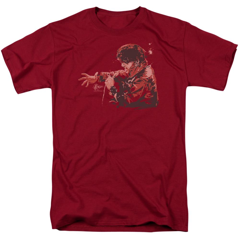 Elvis Presley Red Comback Men's 18/1 Cotton Short-Sleeve T-Shirt