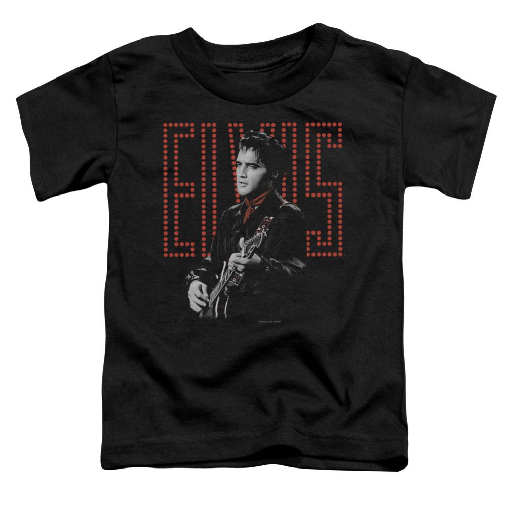 Elvis Presley Red Guitarman Toddler 18/1 Cotton Short-Sleeve T-Shirt
