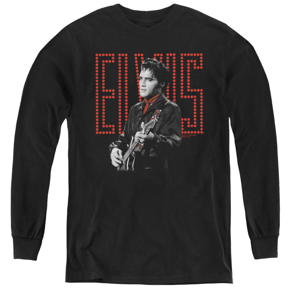 Elvis Presley Red Guitarman Youth Long-Sleeve T-Shirt