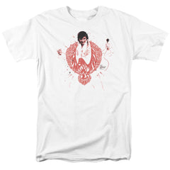 Elvis Presley Red Pheonix Men's 18/1 Cotton Short-Sleeve T-Shirt