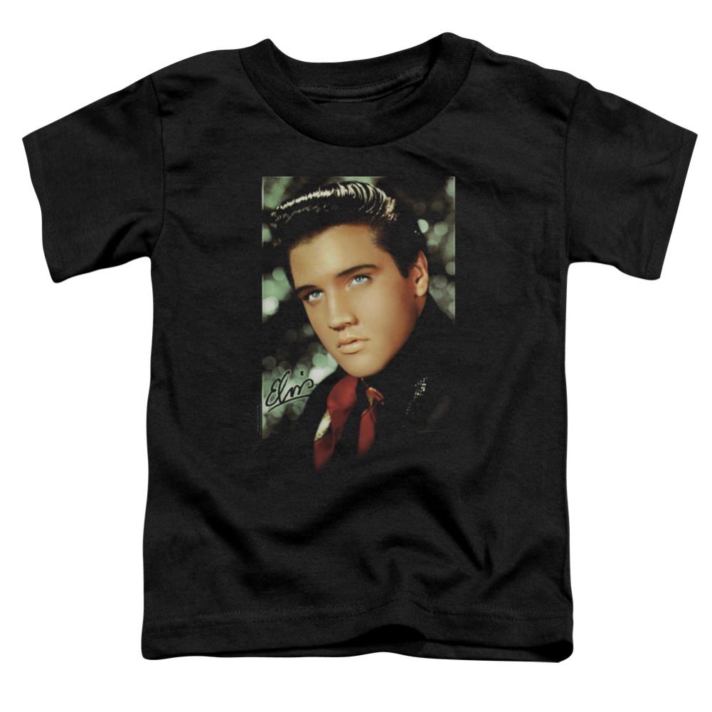 Elvis Presley Red Scarf Toddler 18/1 Cotton Short-Sleeve T-Shirt