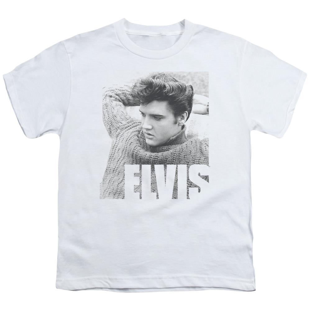 Elvis Presley Relaxing Youth 18/1 100% Cotton Short-Sleeve T-Shirt
