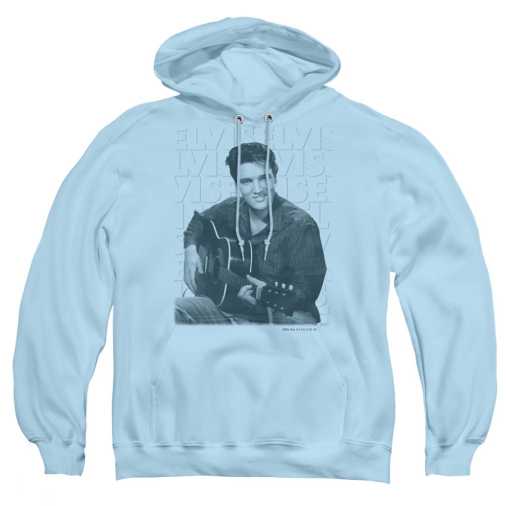 Elvis Presley Repeat Men's Pull-Over 75 25 Poly Hoodie