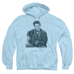 Elvis Presley Repeat Men's Pull-Over 75 25 Poly Hoodie