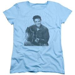 Elvis Presley Repeat Women's 18/1 Cotton Short-Sleeve T-Shirt