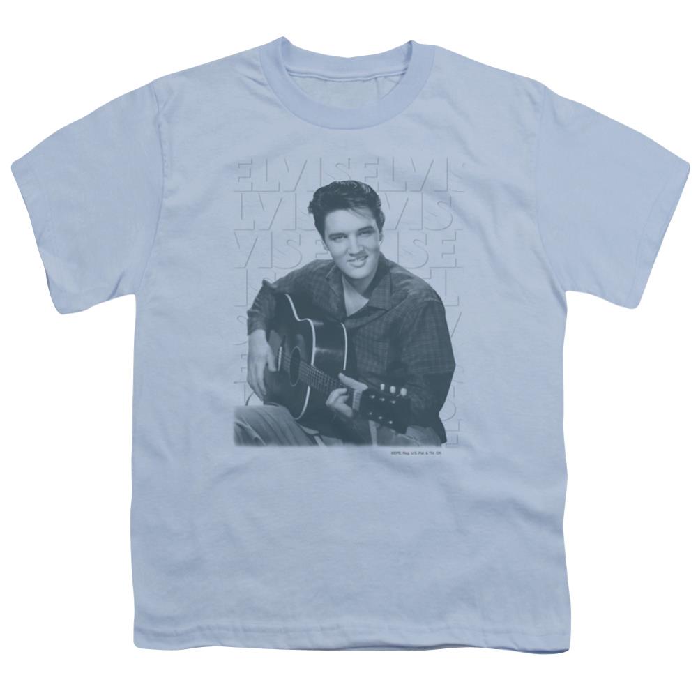 Elvis Presley Repeat Youth 18/1 100% Cotton Short-Sleeve T-Shirt