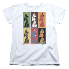Elvis Presley Retro Boxes Women's 18/1 Cotton Short-Sleeve T-Shirt