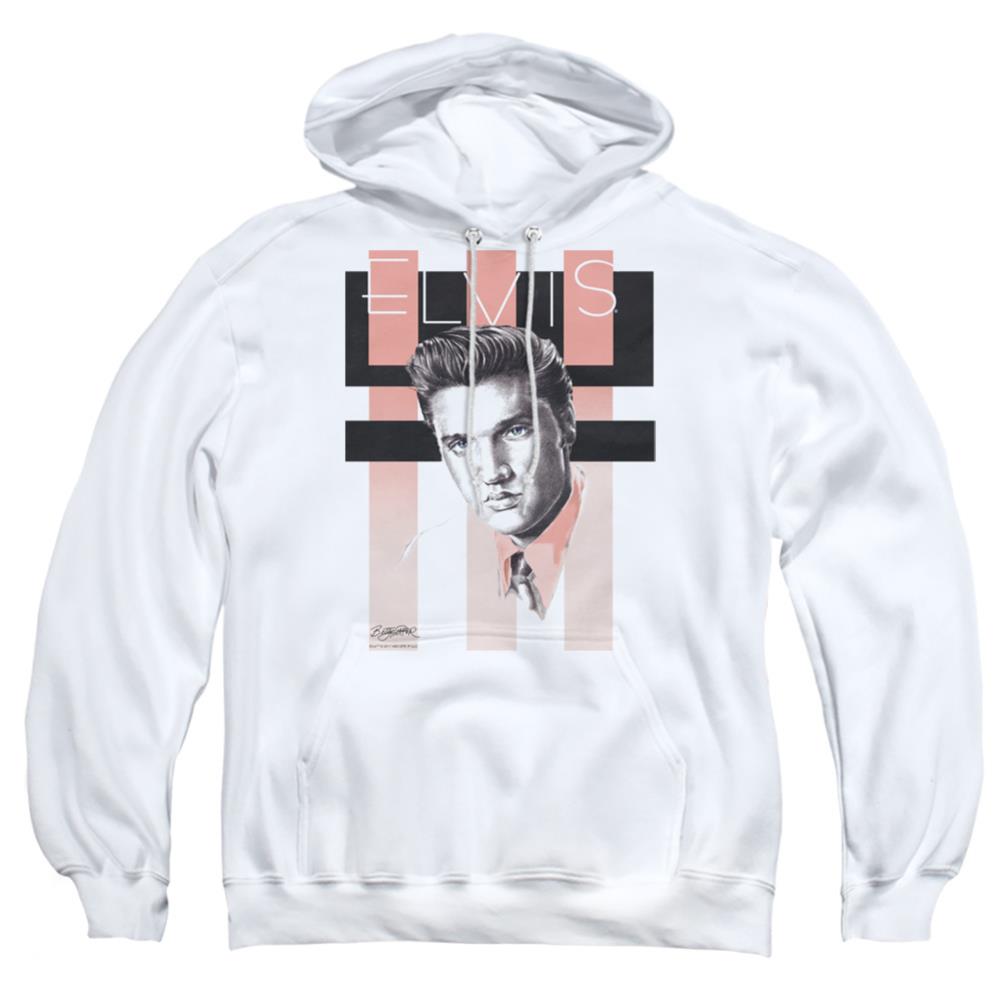 Elvis Presley Retro Men's Pull-Over 75 25 Poly Hoodie