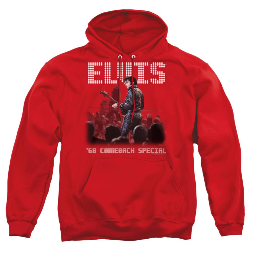 Elvis Presley Return Of The King Men's Pull-Over 75 25 Poly Hoodie