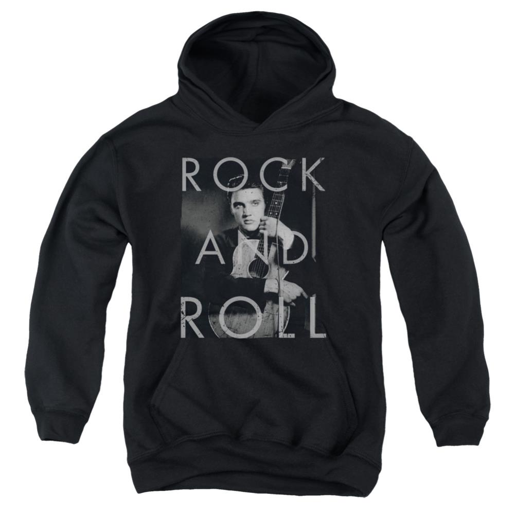 Elvis Presley Rock And Roll Youth Cotton Poly Pull-Over Hoodie