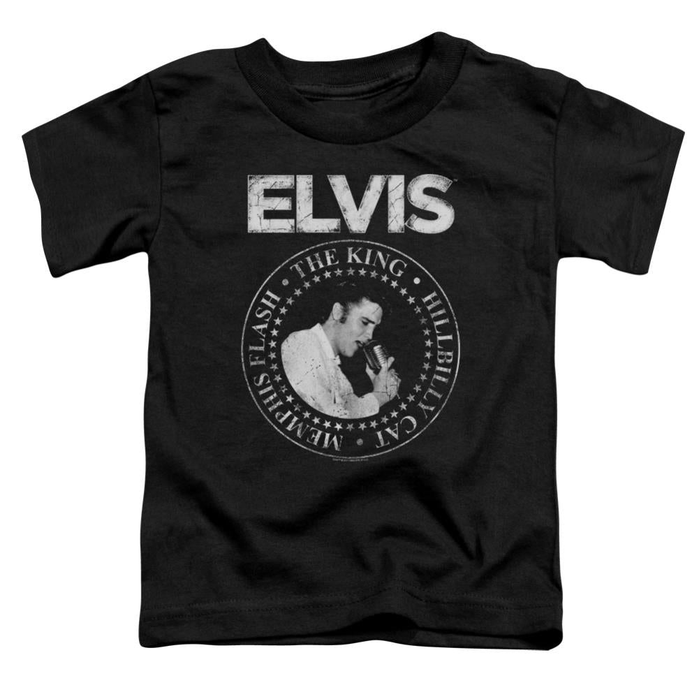 Elvis Presley Rock King Toddler 18/1 Cotton Short-Sleeve T-Shirt