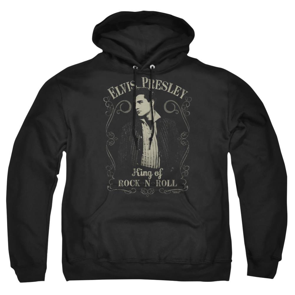 Elvis Presley Rock Legend Men's Pull-Over 75 25 Poly Hoodie