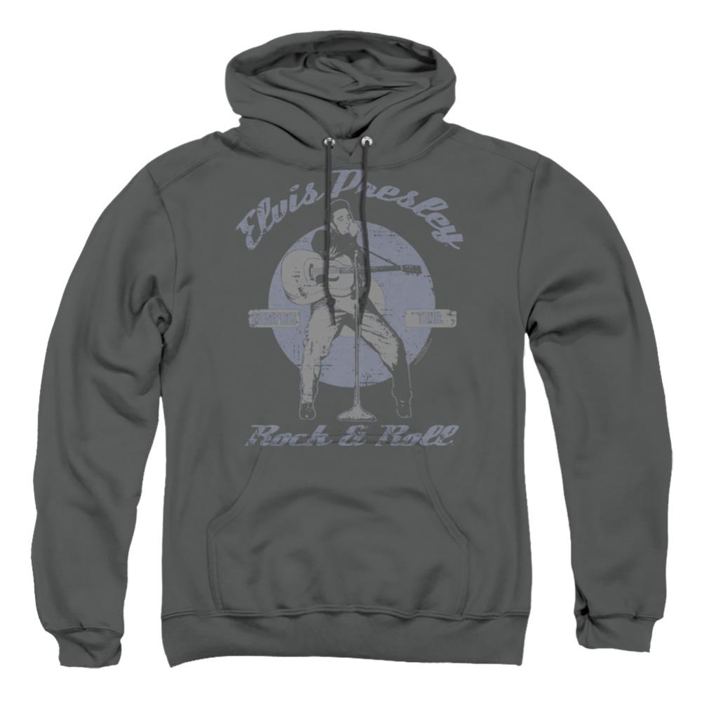 Elvis Presley Rock & Roll Men's Pull-Over 75 25 Poly Hoodie