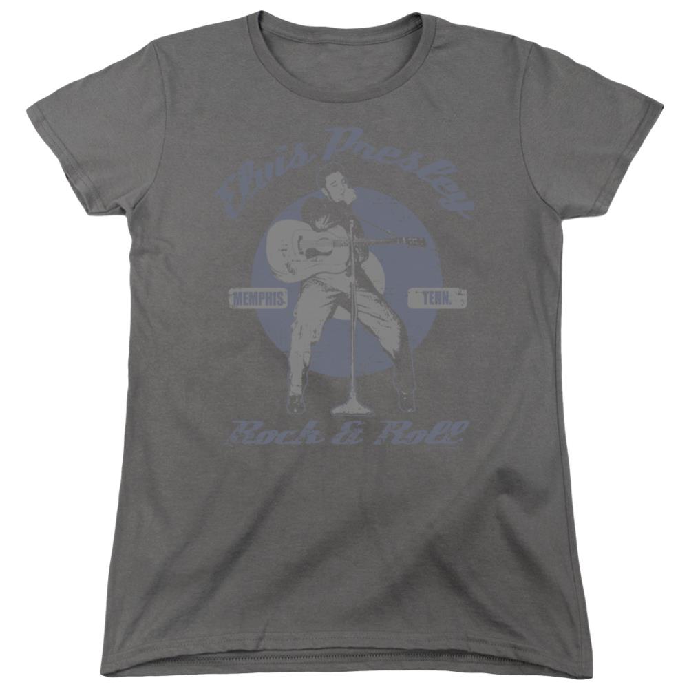 Elvis Presley Rock & Roll Women's 18/1 Cotton Short-Sleeve T-Shirt
