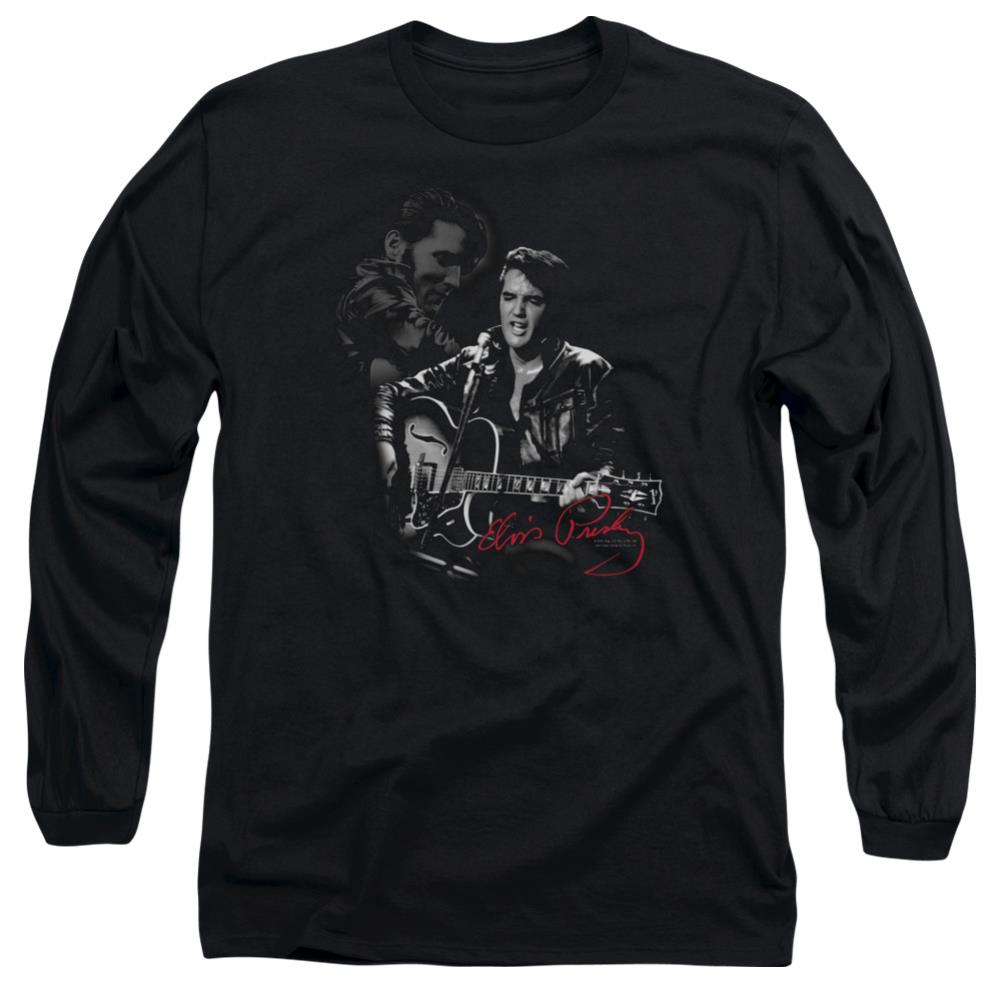 Elvis Presley Show Stopper Men's 18/1 Cotton Long-Sleeve T-Shirt