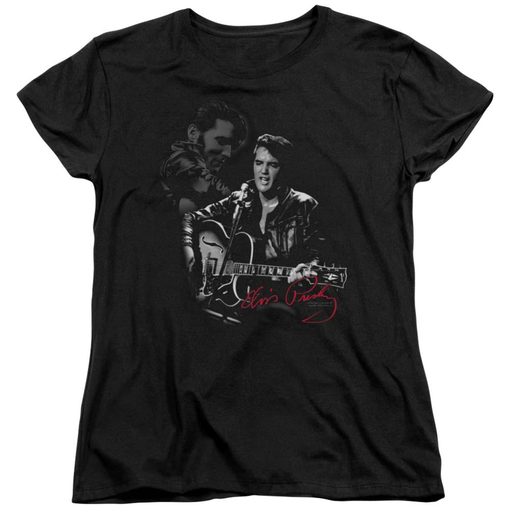 Elvis Presley Show Stopper Women's 18/1 Cotton Short-Sleeve T-Shirt