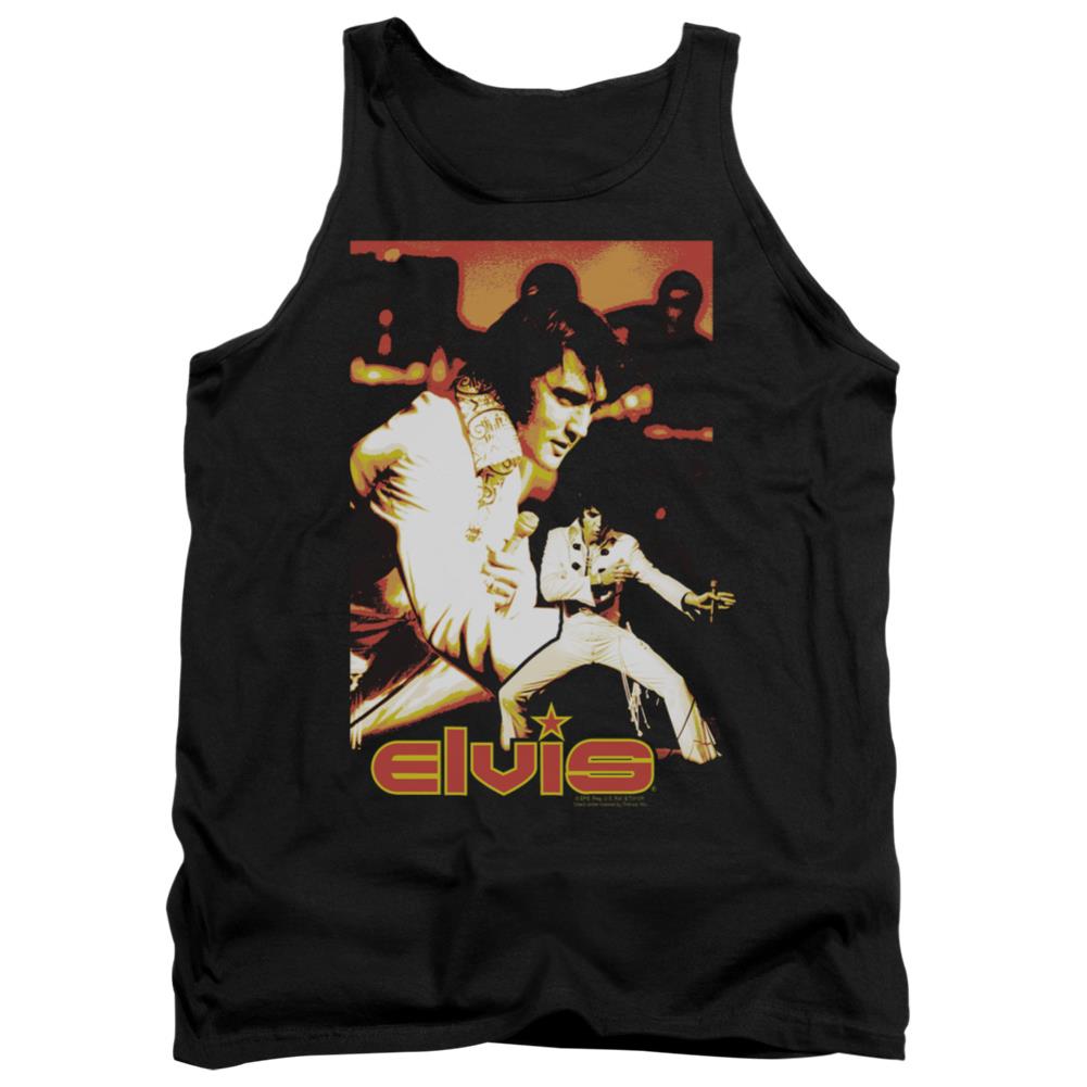 Elvis Presley Showman Men's 18/1 Cotton Tank Top