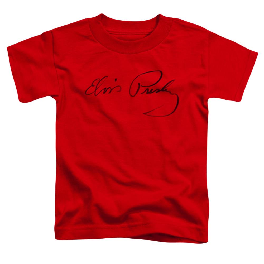 Elvis Presley Signature Sketch Toddler 18/1 Cotton Short-Sleeve T-Shirt