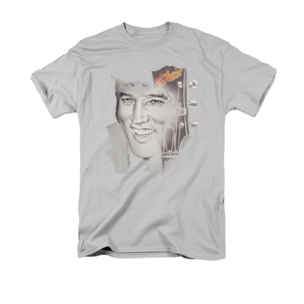 Elvis Presley Smile 2 Men's 18/1 Cotton Short-Sleeve T-Shirt