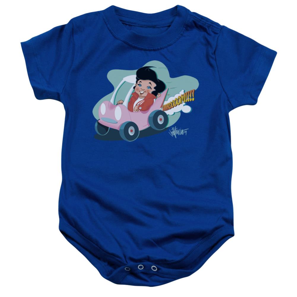 Elvis Presley Speedway Infant's Cotton SS Snapsuit