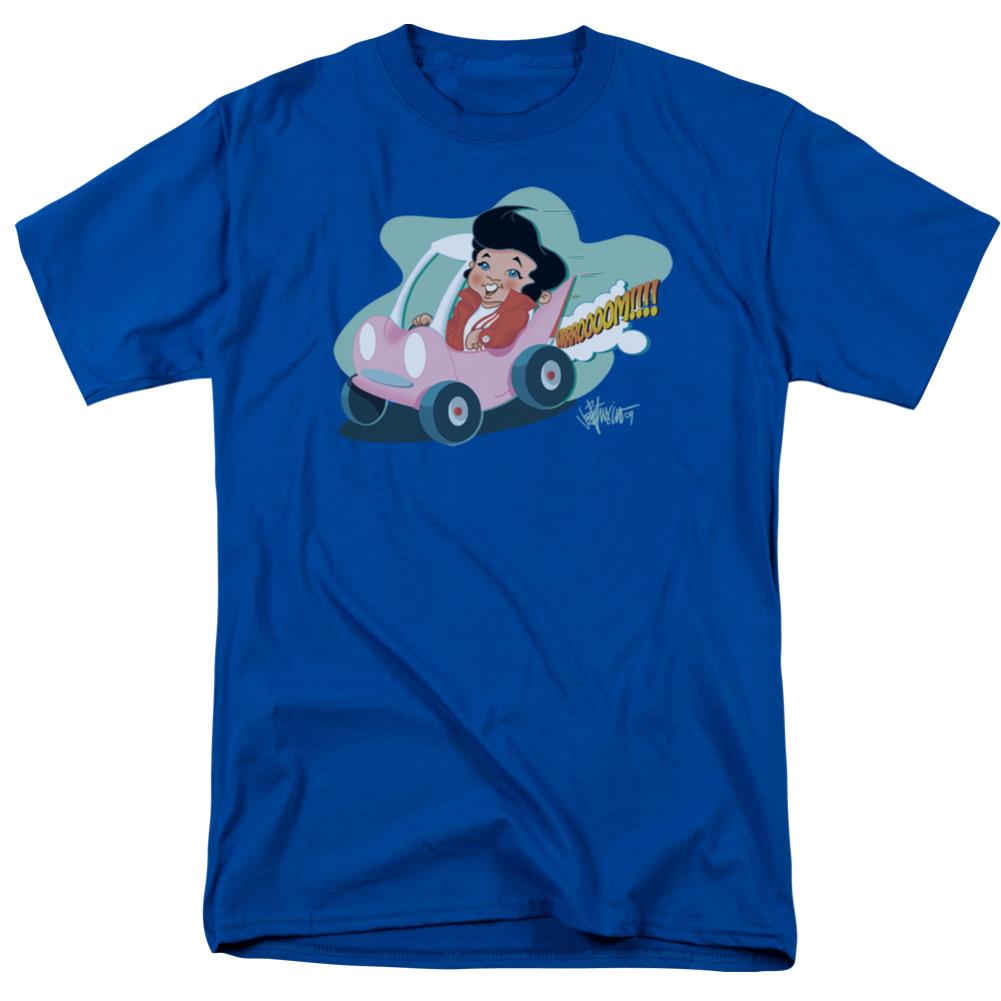 Elvis Presley Speedway Men's 18/1 Cotton Short-Sleeve T-Shirt