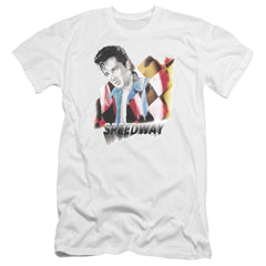 Elvis Presley Speedway Men's Ultra-Soft 30/1 Cotton Slim Short-Sleeve T-Shirt