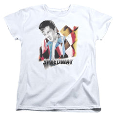 Elvis Presley Speedway Women's 18/1 Cotton Short-Sleeve T-Shirt