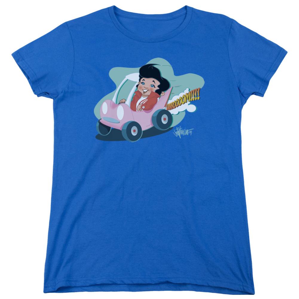 Elvis Presley Speedway Women's 18/1 Cotton Short-Sleeve T-Shirt