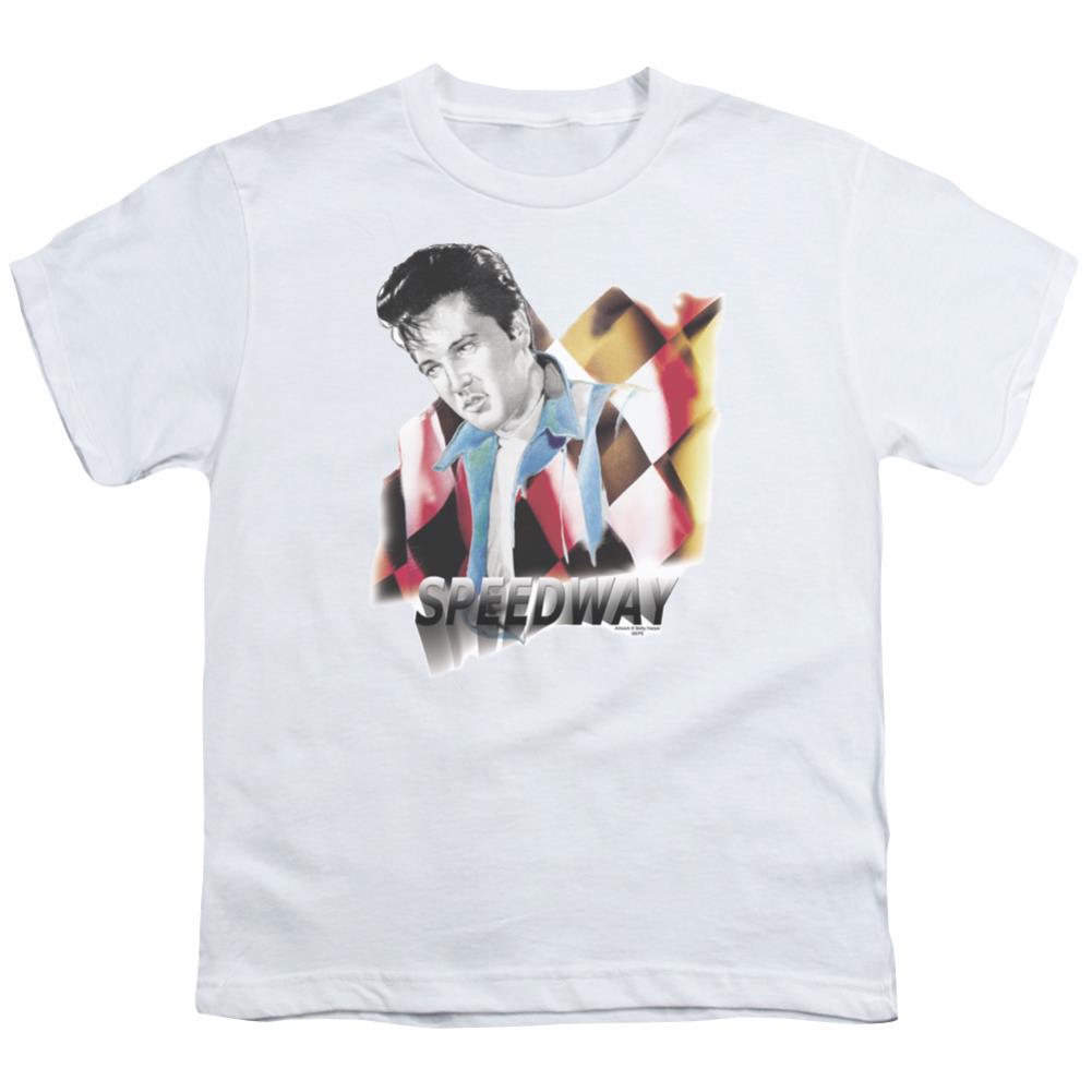 Elvis Presley Speedway Youth 18/1 100% Cotton Short-Sleeve T-Shirt