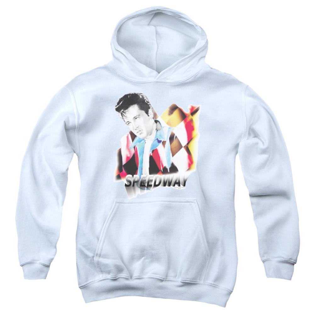 Elvis Presley Speedway Youth Cotton Poly Pull-Over Hoodie