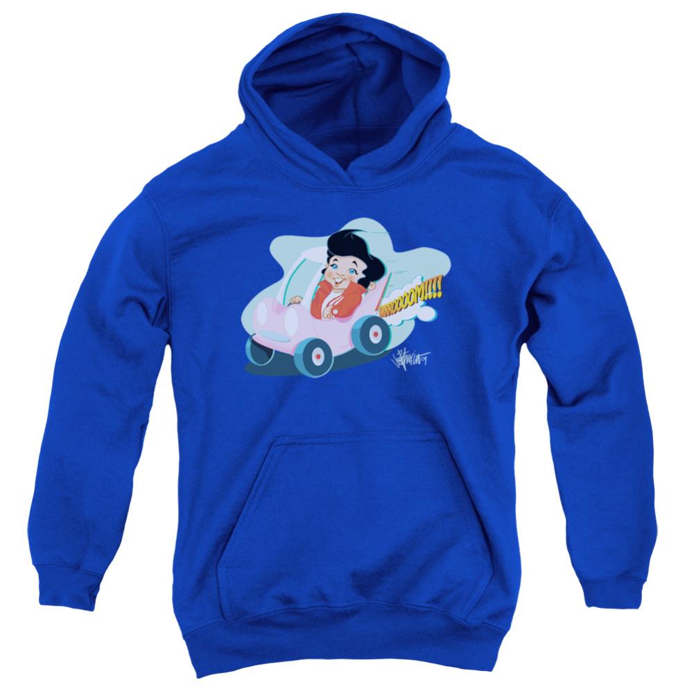 Elvis Presley Speedway Youth Cotton Poly Pull-Over Hoodie
