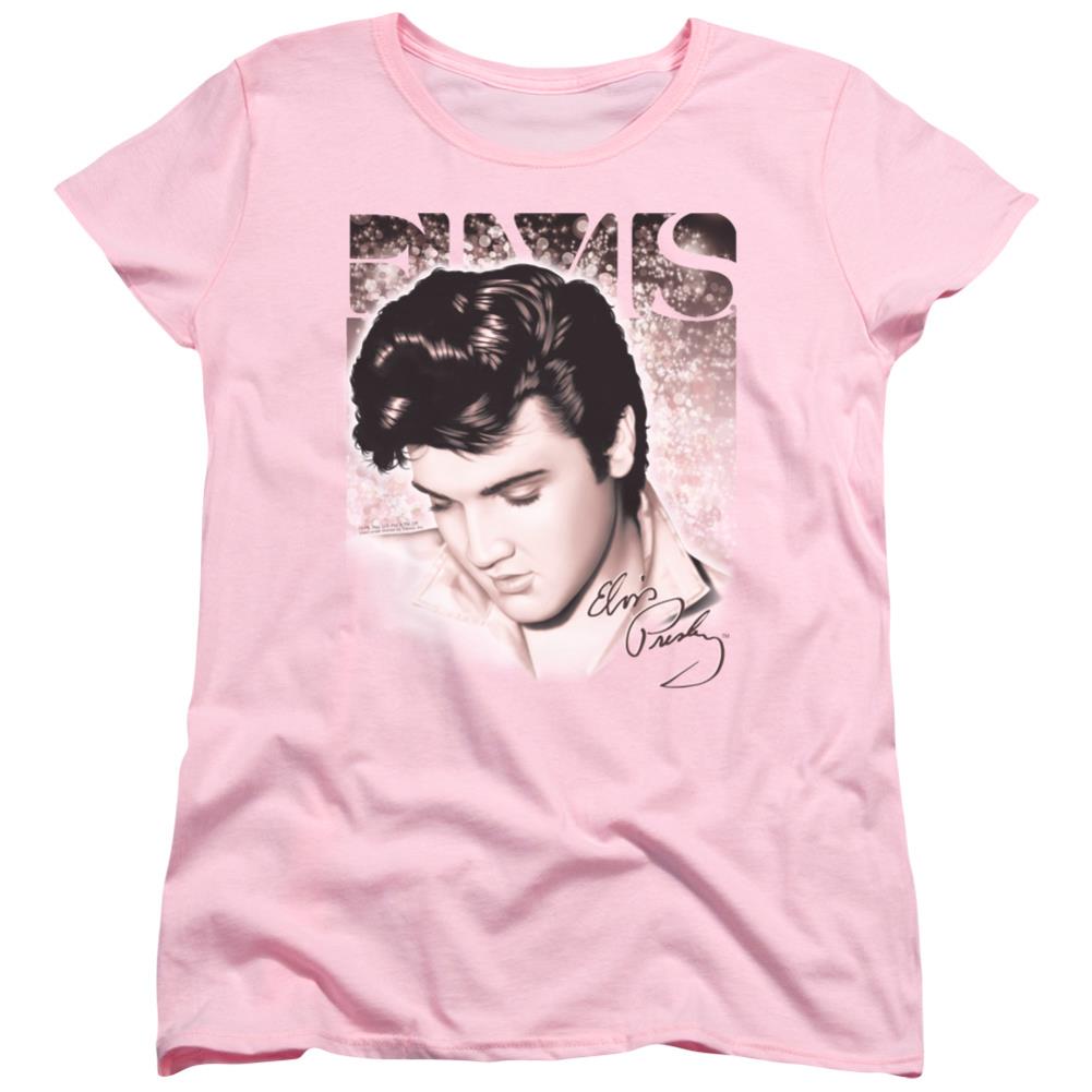 Elvis Presley Star Light Women's 18/1 Cotton Short-Sleeve T-Shirt