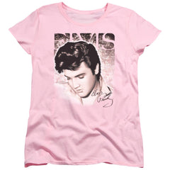 Elvis Presley Star Light Women's 18/1 Cotton Short-Sleeve T-Shirt
