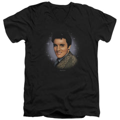 Elvis Presley Starlite Men's 30/1 Cotton Slim V-Neck T-Shirt