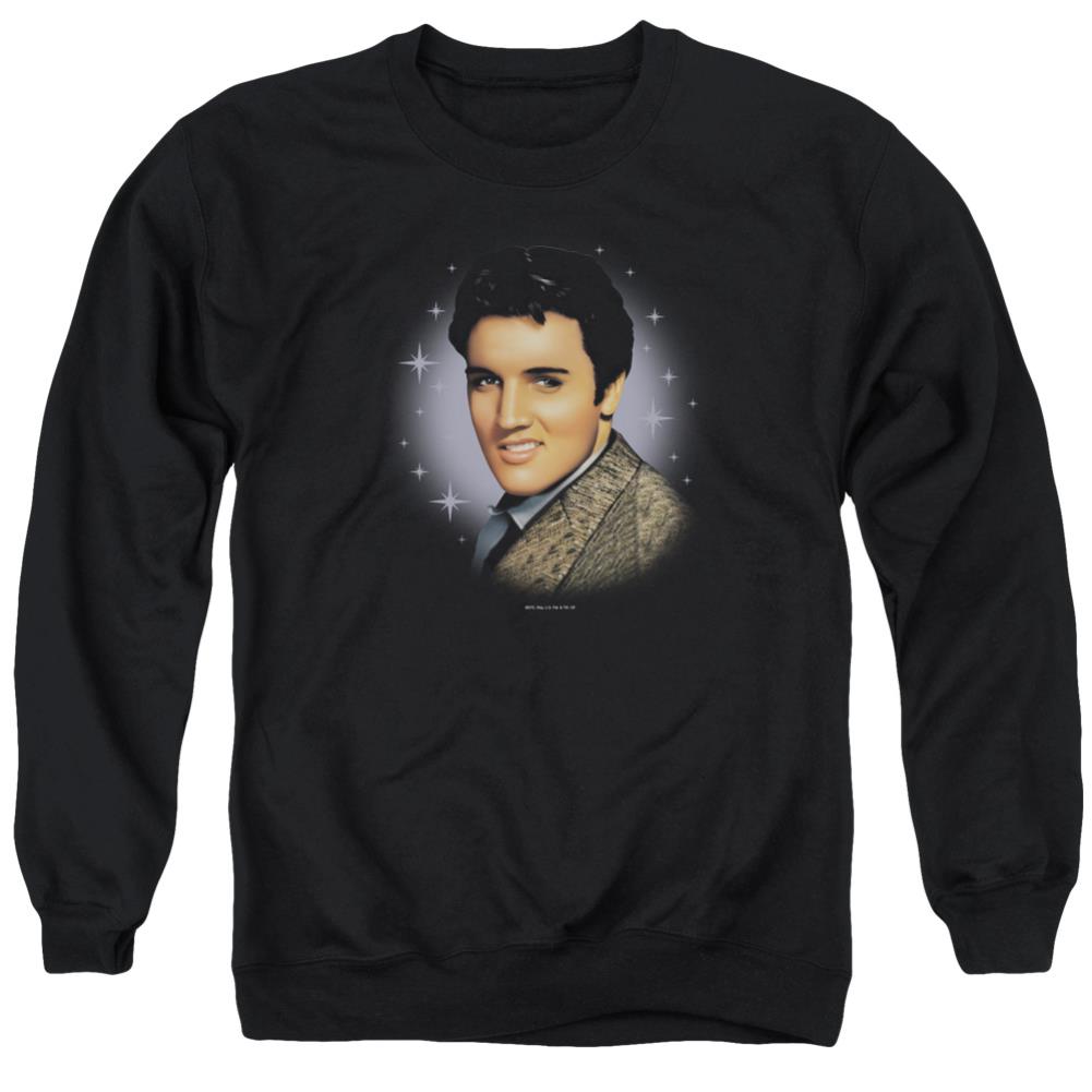 Elvis Presley Starlite Men's Crewneck 50 50 Poly Long-Sleeve T-Shirt