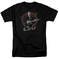Elvis Presley Stars Men's 18/1 Cotton Short-Sleeve T-Shirt