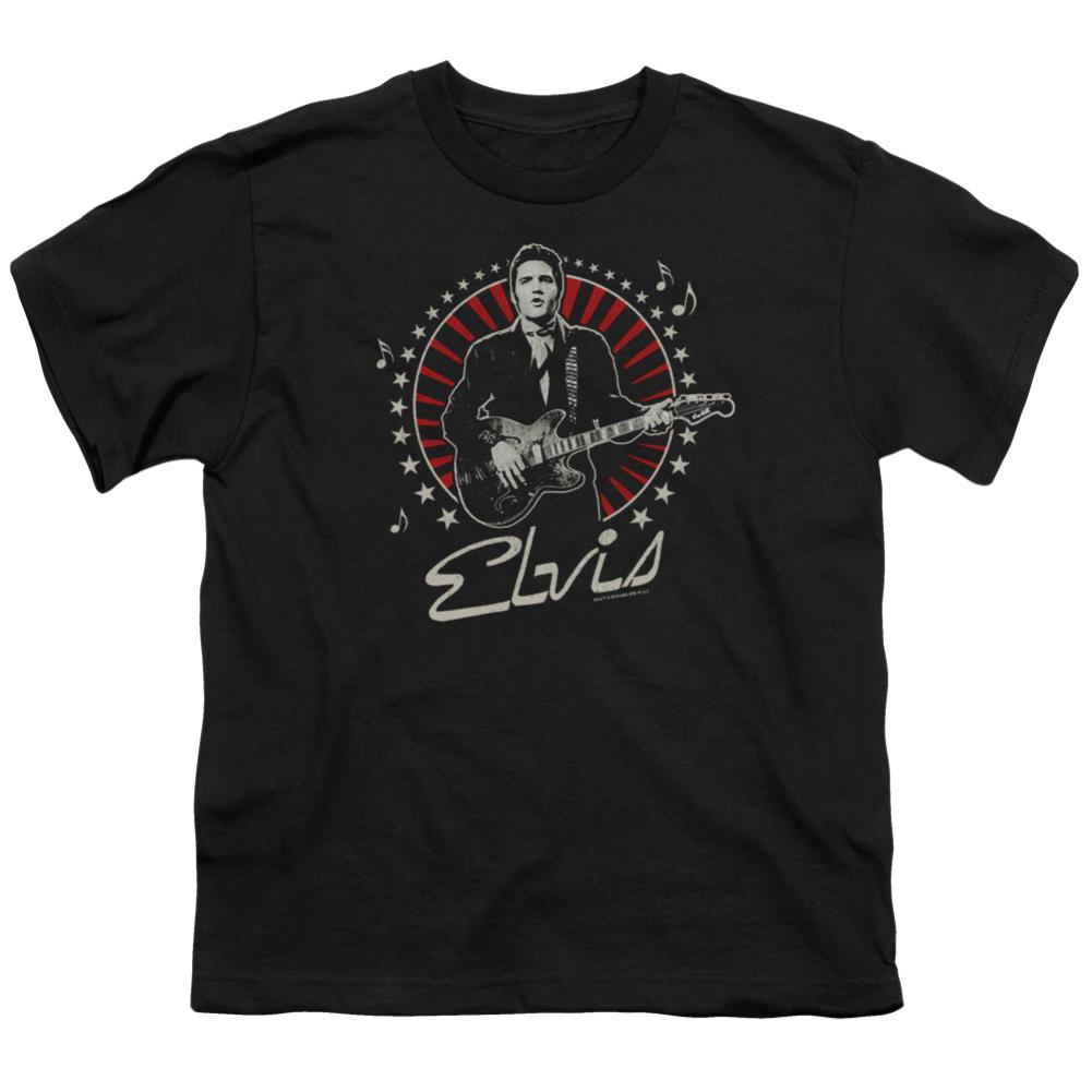 Elvis Presley Stars Youth 18/1 100% Cotton Short-Sleeve T-Shirt