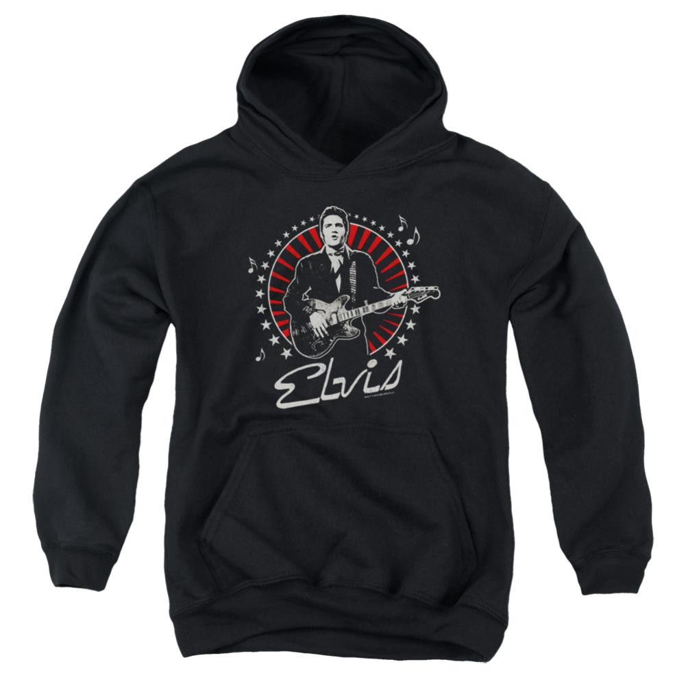 Elvis Presley Stars Youth Cotton Poly Pull-Over Hoodie