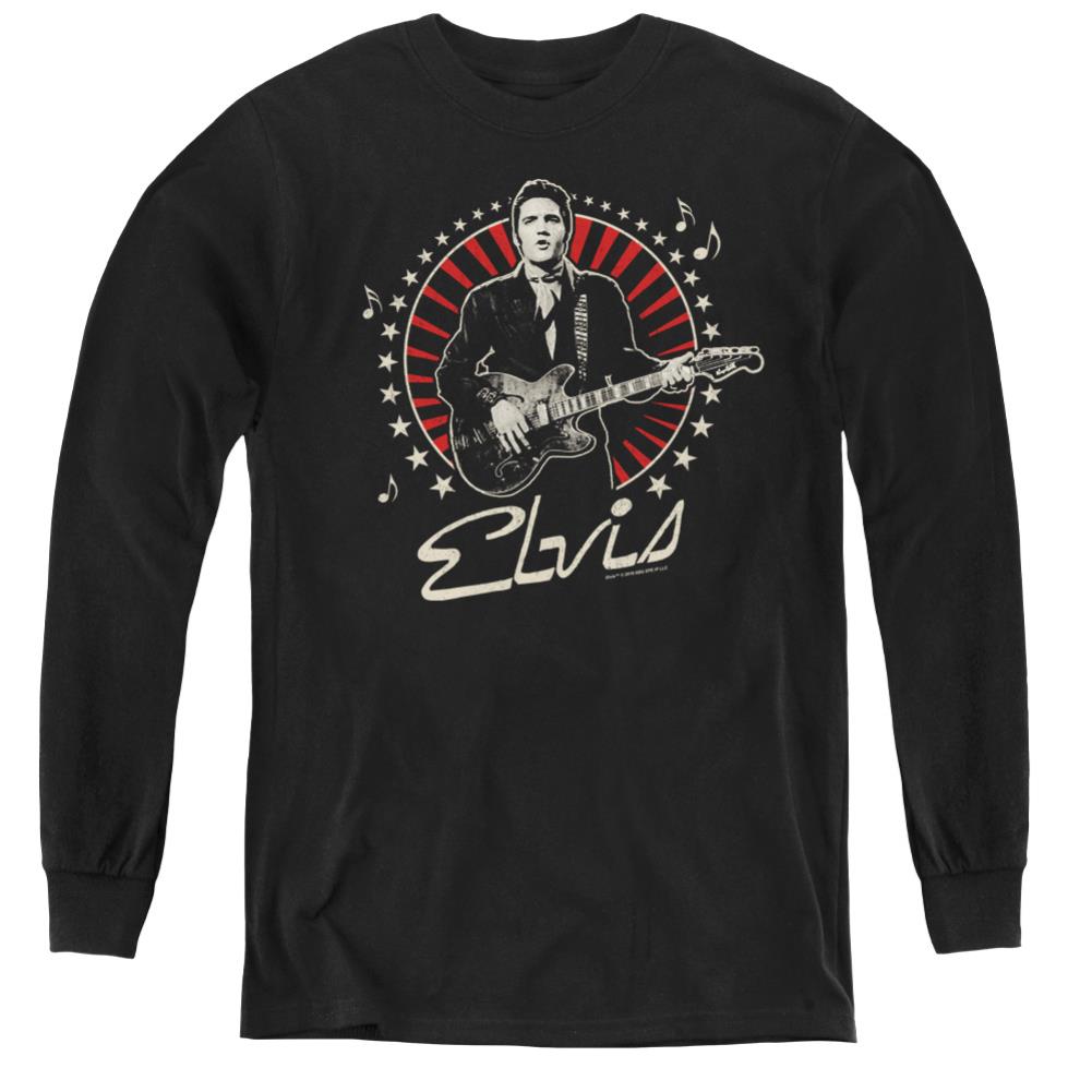 Elvis Presley Stars Youth Long-Sleeve T-Shirt