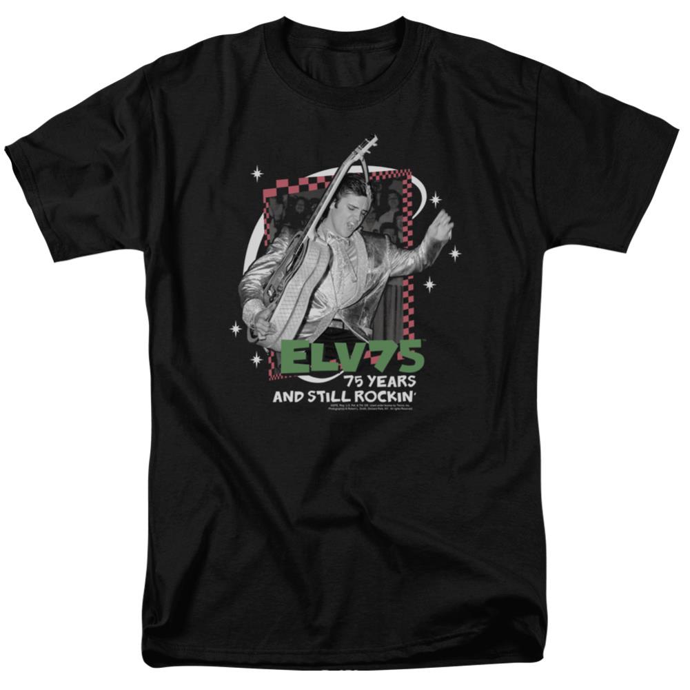 Elvis Presley Still Rockin Men's 18/1 Cotton Short-Sleeve T-Shirt
