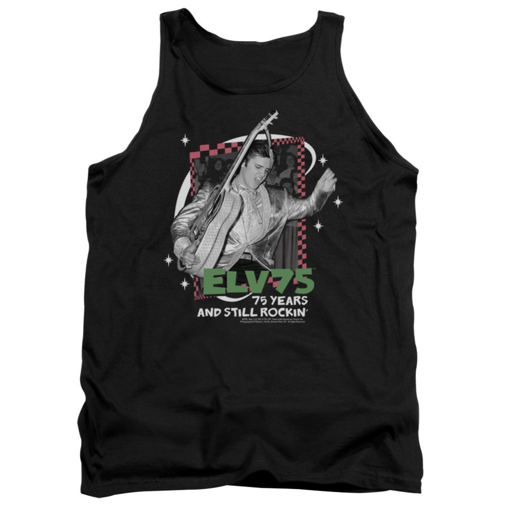Elvis Presley Still Rockin Men's 18/1 Cotton Tank Top